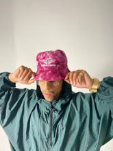 Load image into Gallery viewer, TIE DYE CHOP CHOP TIME FLIES BUCKET HAT
